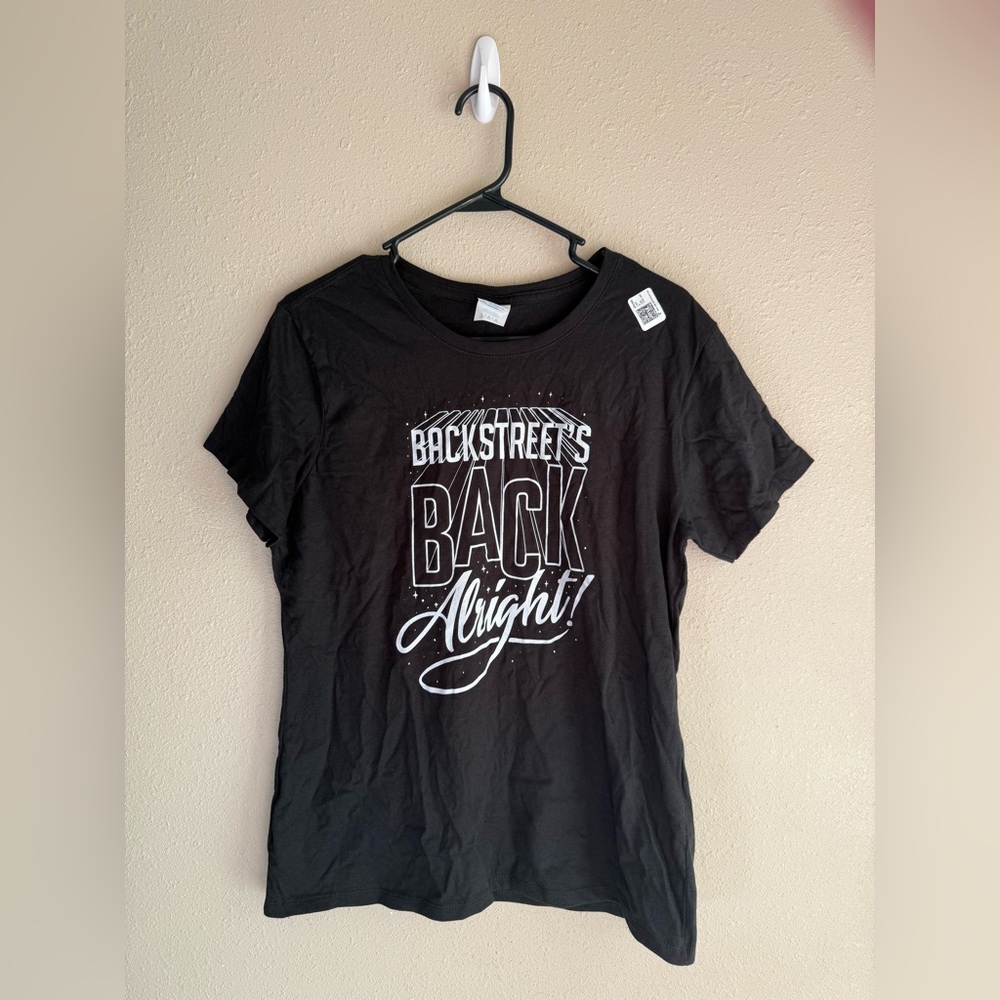 Backstreet Boys NEW Women’s Black T-Shirt L